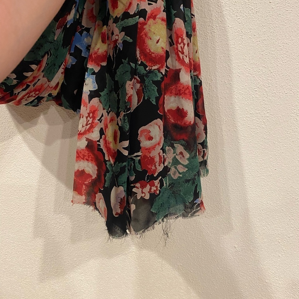 Pearl Georgina Chapman Marchesa Floral Gypsy Maxi Dress Size 4 EUC - Picture 4 of 6
